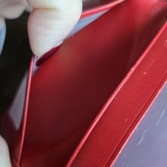 Louis Vuitton Card Holder Epi Red Leather  - Picture 11 of 12